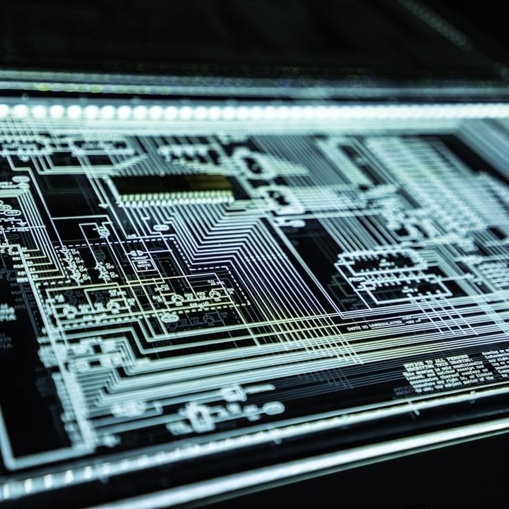 iOS app development workspace